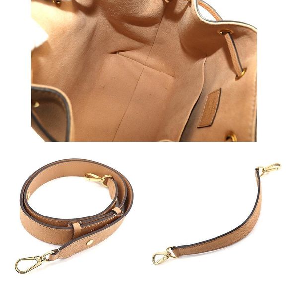 Louis Vuitton Lock Me Bucket Leather 2way Shoulder Bag - Picture 7 of 10